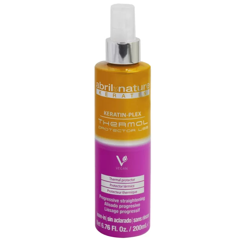 Изглаждащ термозащитен спрей за коса Abril et Nature Advanced Styling Keratin-Plex Thermal Protector Liss 200 ml