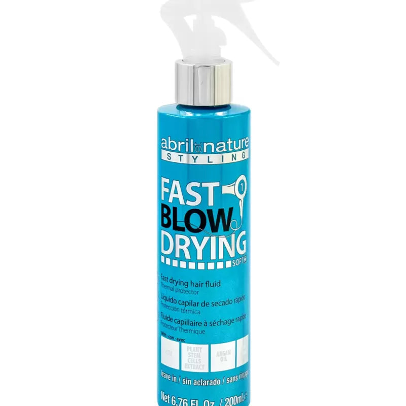 Термозащитен спрей за бързо изсушаване със сешоар Abril et Nature Advanced Styling Curl Fast Blow Drying Hair 200 ml