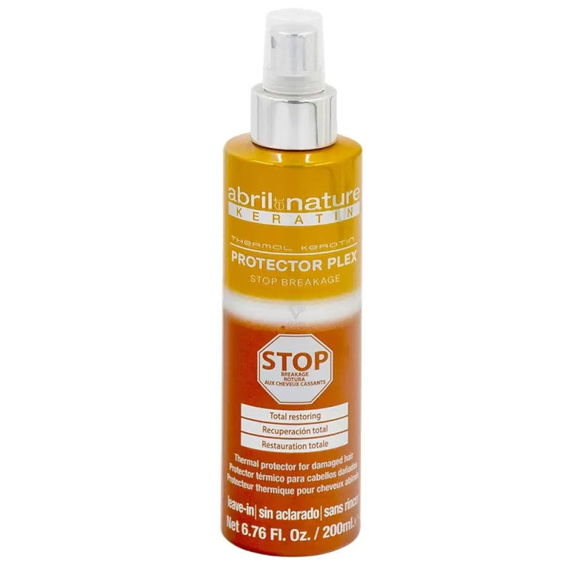 Възстановяващ термозащитен спрей за коса Abril et Nature Advanced Styling Thermal Keratin Protector Plex Stop Breakage 200 ml