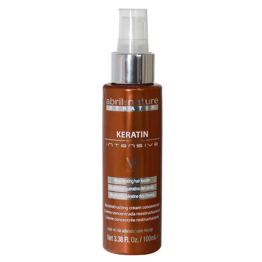 Концентран интензивен крем за възстановяване на третирана коса Abril et Nature Keratin Intensive Concentrated Nourishing Cream 100 ml