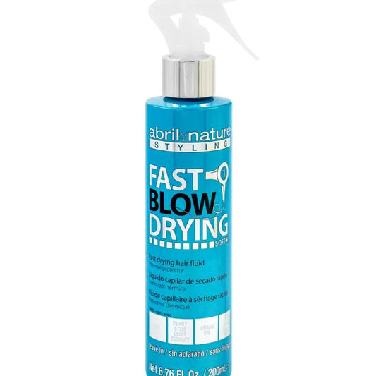 Термозащитен спрей за бързо изсушаване със сешоар Abril et Nature Advanced Styling Curl Fast Blow Drying Hair 200 ml